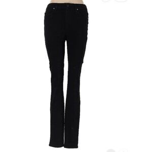 Ella Moss Size 28 waist black mid-rise waist boot leg denim Jeans